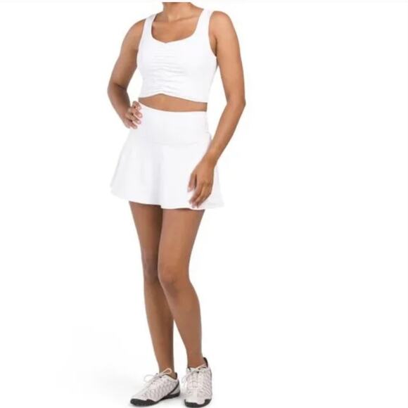 NWT Yogalicious White Set Size Large - Picture 1 of 8